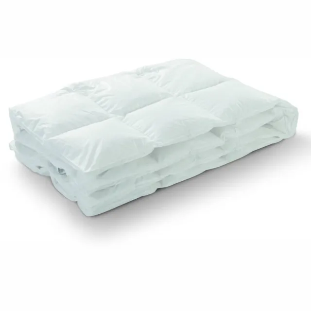 Mörgenn Donzen Dekbed Royale - 90% ganzendons - 4-seizoenen (2-delig) - 140x220 Wit