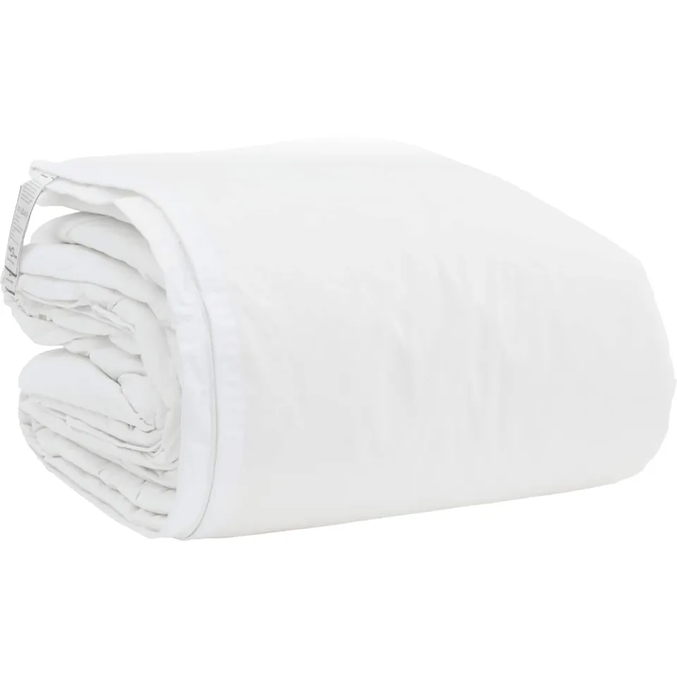 vidaXL Dekbed Set met kussen 3 st Wit Donsveertjes, foto 4