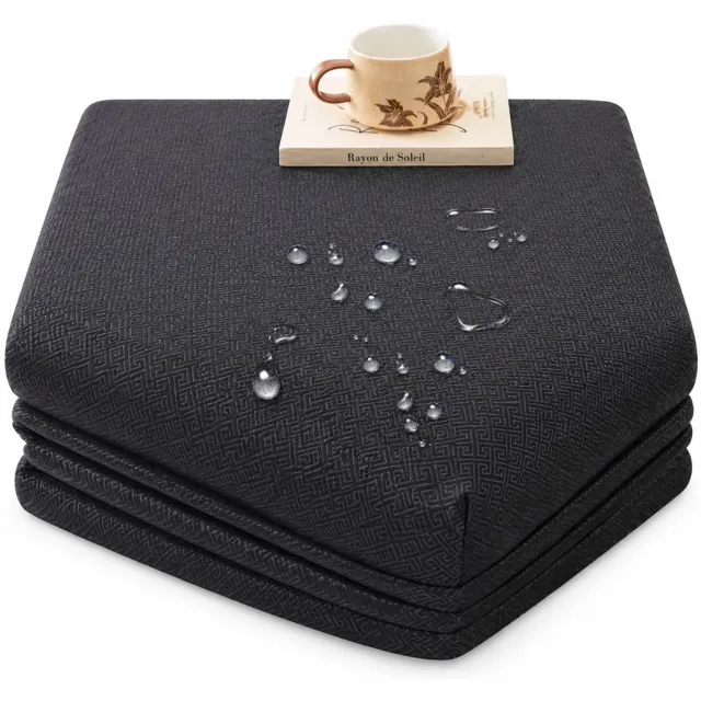 SWGOTA Waterdichte matrasbeschermhoes 150 x 200 cm - Zwart - Geborstelde stof - Hoeslakenmodel voor matrassen tot 30 cm hoog - 1 stuk