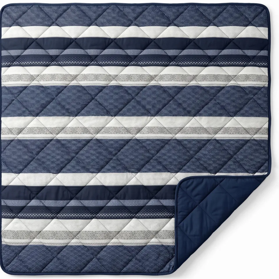 Sleeptime synthetisch zomerdekbed zonder overtrek - donkerblauw, foto 5