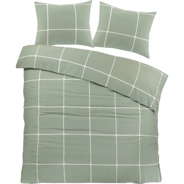 Day Dream Stan - Dekbedovertrek - Tweepersoons - 200x200/220 cm - Groen Lichtgroen
