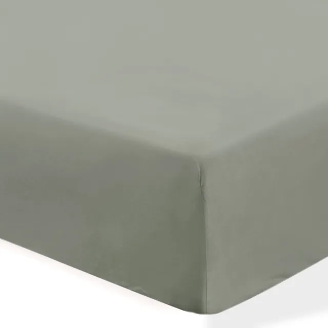 NOUS Kids katoenen kinderhoeslaken 70x150 cm - groen