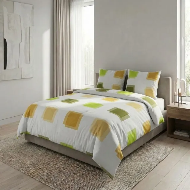 Dreamhouse Dekbedovertrek Nava Groen 240x200/220 cm