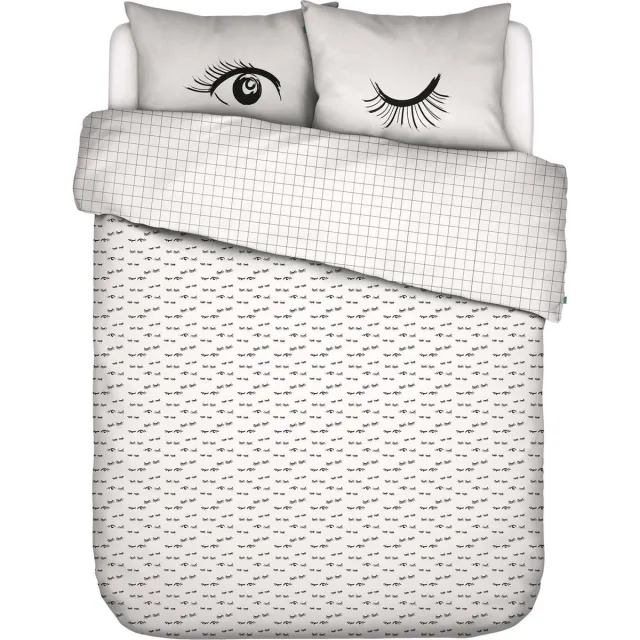 Covers & Co Eyecatcher Dekbedovertrek Wit, foto 2