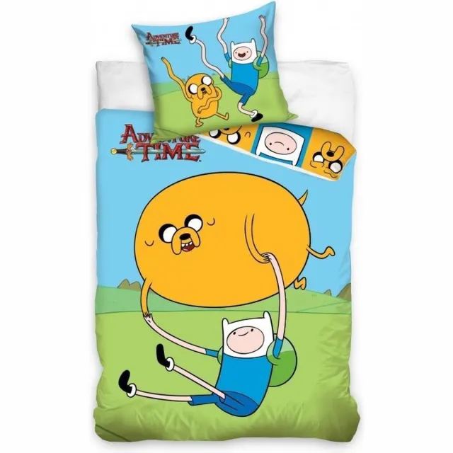 Carbotex Dekbedovertrek Adventure Time 140 X 200 Cm Multicolor