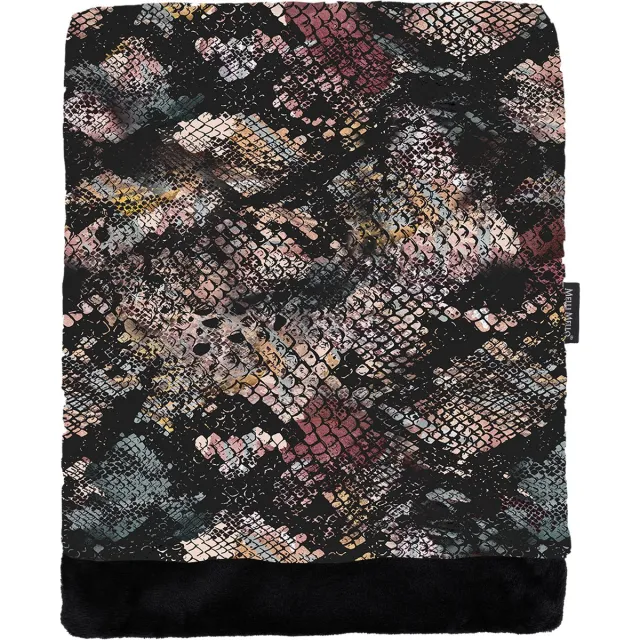 Melli Mello Keep me Wild - Plaid - Fleecedeken - Crocoprint - Luxe - Zacht - Slangenprint