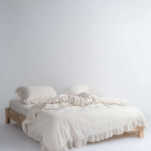 L'essentiel Maison Leila - Dekbedovertrek - Ranforce - Crème - 135x200 Veelkleurig