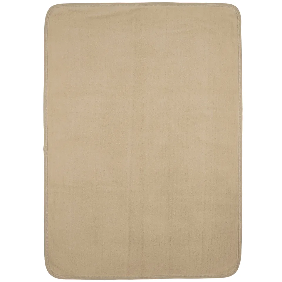 Meyco wiegdeken Jacquard flanel taupe, foto 3