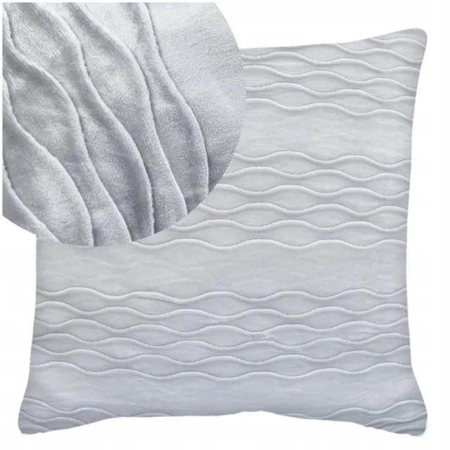 LOZKOHOLICY.PL Decoratieve Kussenhoes Zita Fluweel 40x40cm Blauw
