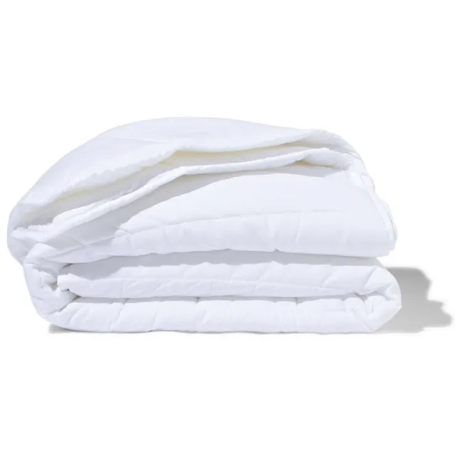 HEMA Peuterdekbed 120x150 synthetisch 4-seizoenen (wit)
