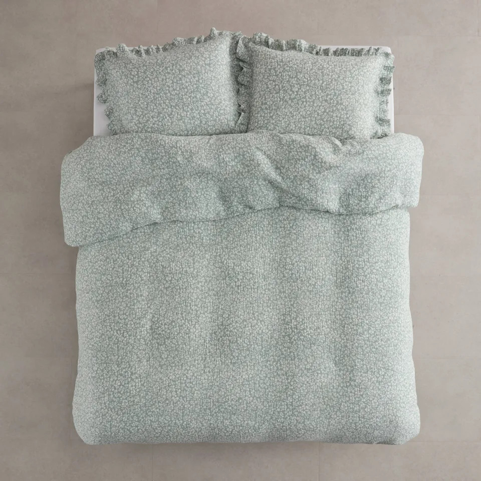 NOUS Living mousseline dekbedovertrek 2-persoons (200x220 cm) Groen