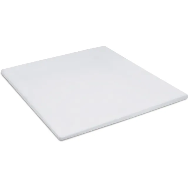 Cinderella Sundays Hoeslaken - Topper - 100% Katoen-Satijn - 180x210 cm - tot 15 cm - Lichtgrijs