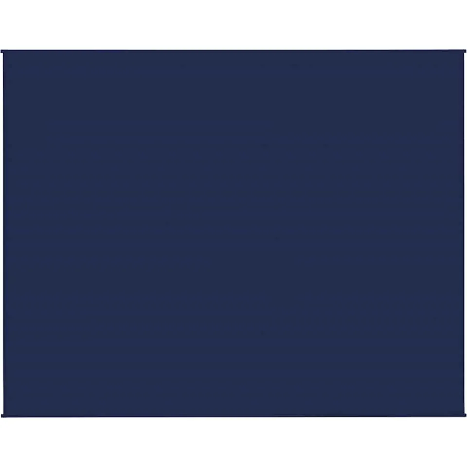 vidaXL Verzwaringsdeken 235x290 cm 11 kg stof blauw