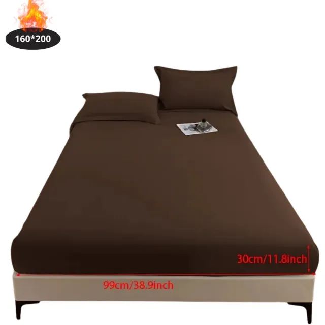 Bovista Waterdicht Hoeslaken - Beddengoed - Fitted Sheet - Bed - Koffie 160x200