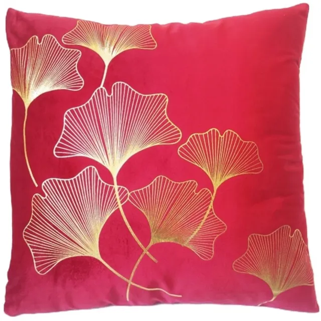 Granda Decoratieve Kussenhoes 45x45 cm - Zacht Velours met Bloemendessin Multicolor