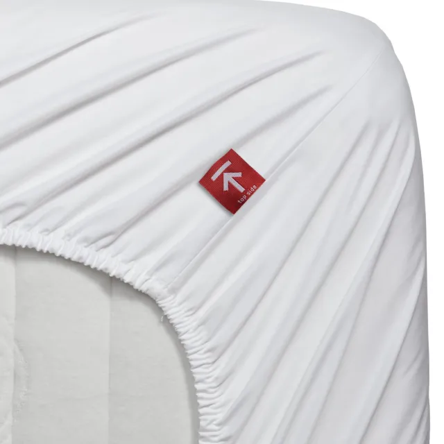 Beddinghouse Percale katoen - Topper Hoeslaken - 160x200 - Wit