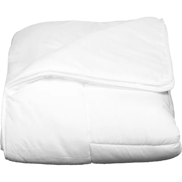 Polydaun Huisselectie dekbed - Comfort Micro - 4-seizoenen - Isocraft® vulling - eenpersoons - 140x200 cm wit