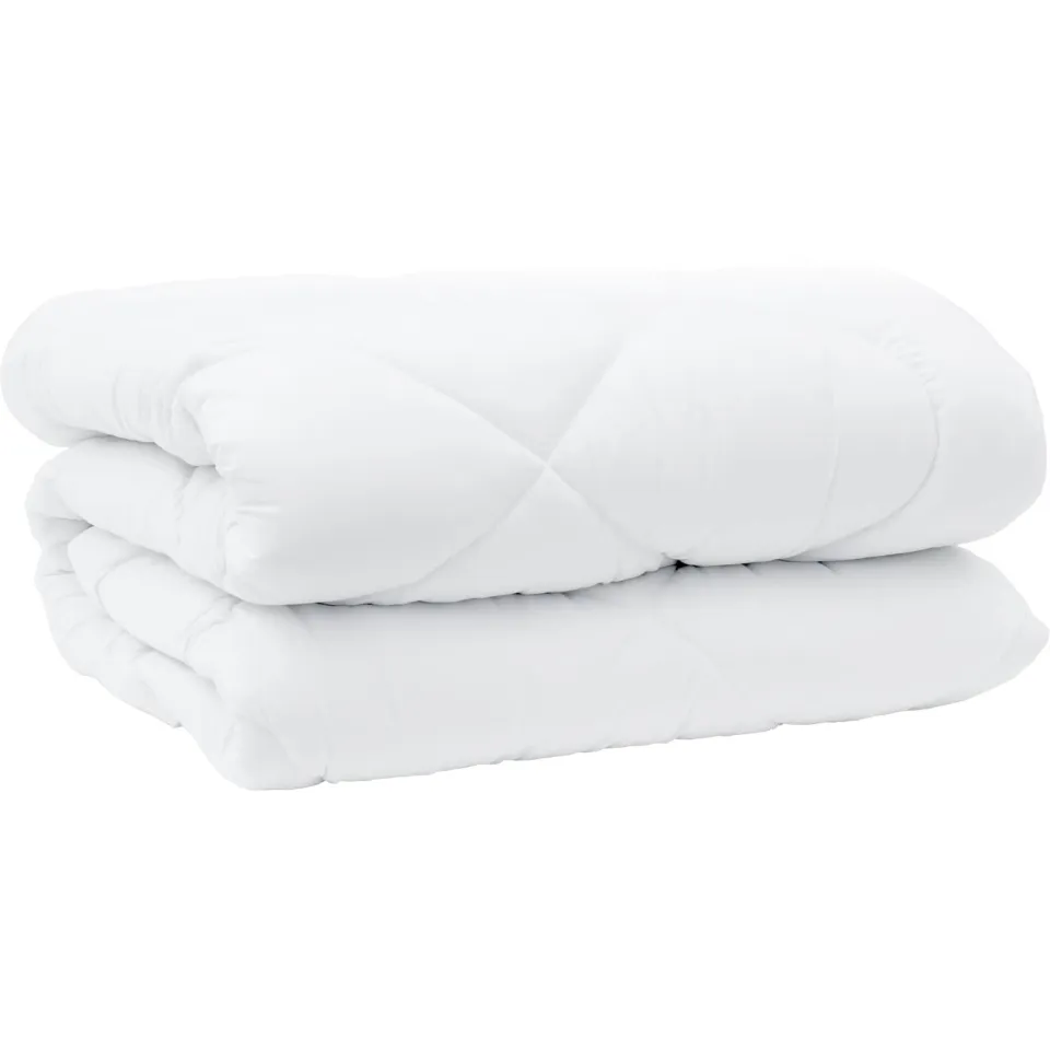 vidaXL Winter Dekbed 240 x 222 x 5 cm Winter Polyester Wit Ademend, foto 4