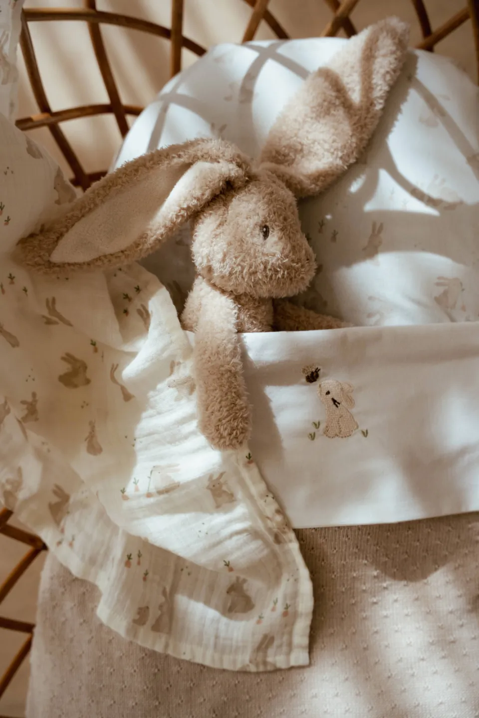 Little Dutch ledikantdeken gebreid Pure Soft beige, foto 5