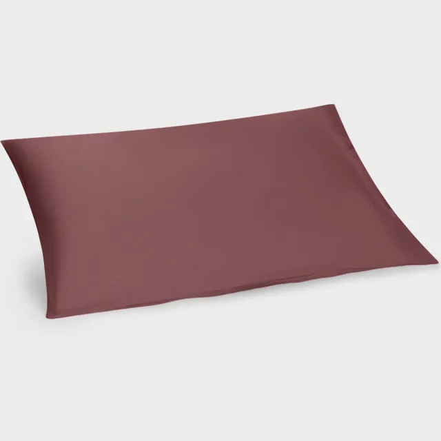 Yumeko kussensloop jersey evening roze 40x80 - Biologisch & ecologisch - 1 stuk