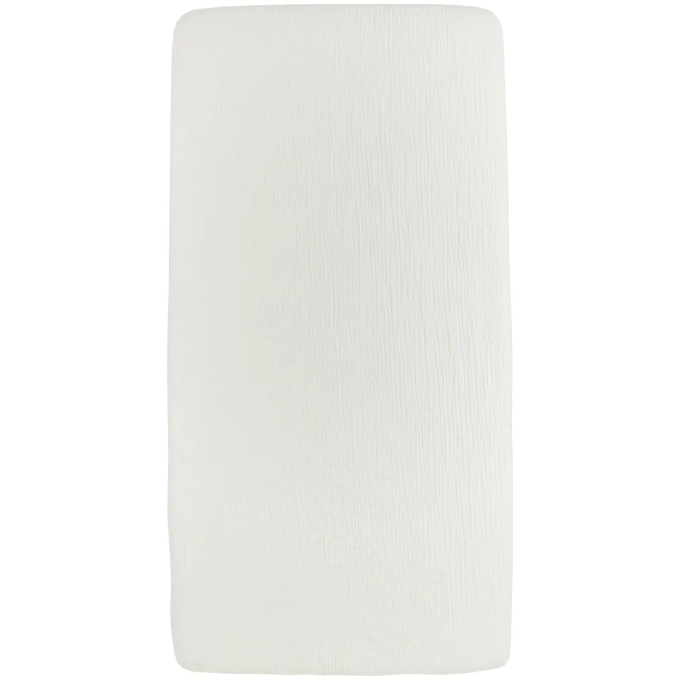 Meyco hoeslaken ledikant pre-washed hydrofiel offwhite 60x120cm, foto 2