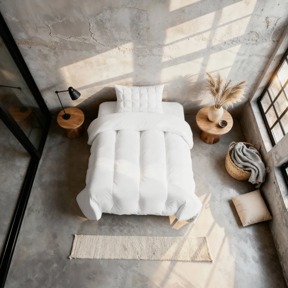 NOUS Living mega-fluffy dekbed - Extra dik & comfort wit, foto 6
