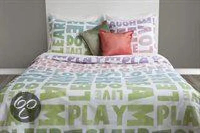 Heckettlane HnL Pure Cotton Day Dream Dekbedovertrek - Multi