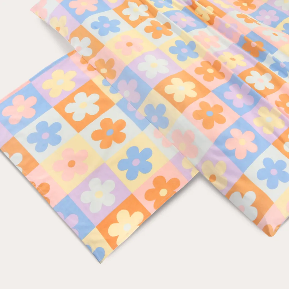 NOUS Kids katoenen dekbedovertrek kinderbed (120x150 cm) multi, foto 4