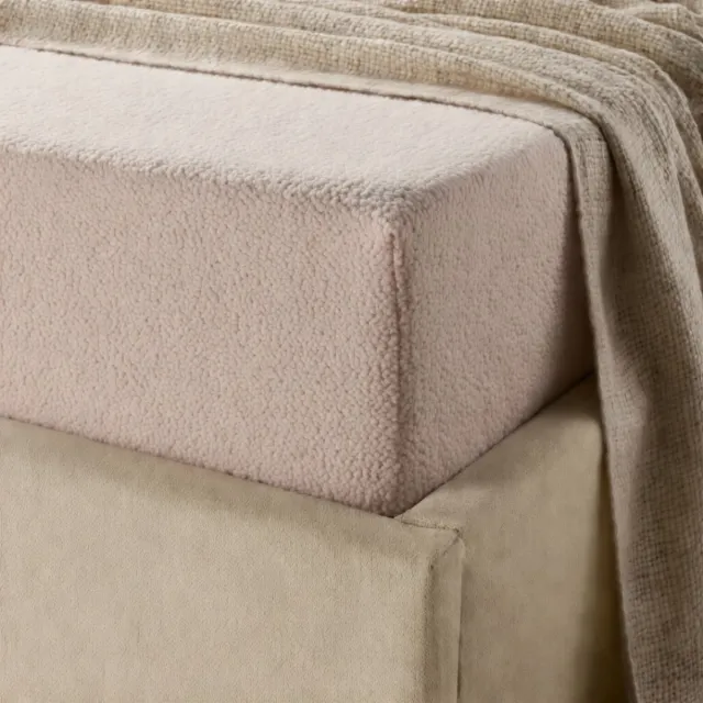 Y-not® Y-NOT™ - Teddy - Hoeslaken - Roze - 140x200+30cm 2-Persoons - Hoekhoogte 30cm - 30 dagen proefslapen