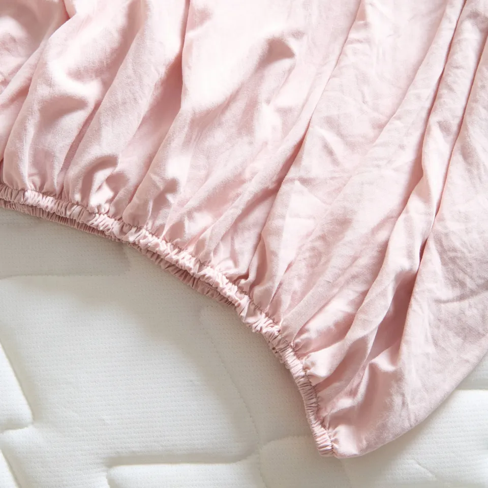 NOUS Living super soft hoeslaken roze, foto 3