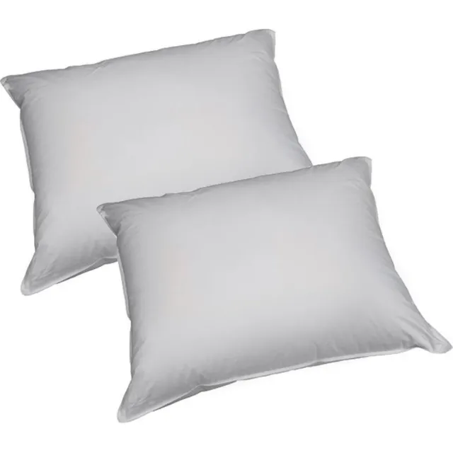 Slaap Vaak Luxe Anti-allergie Hoofdkussen Set (2 Stuks) - 800 gram - Medium - 60x70 cm - Wit