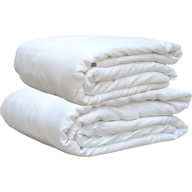 Emperior Silk Zijden 4 Seizoenen dekbed set Suave (175 + 300 g/m2) - bamboe viscose tijk - 200x220cm - Silk Heaven - 200x220cm Wit
