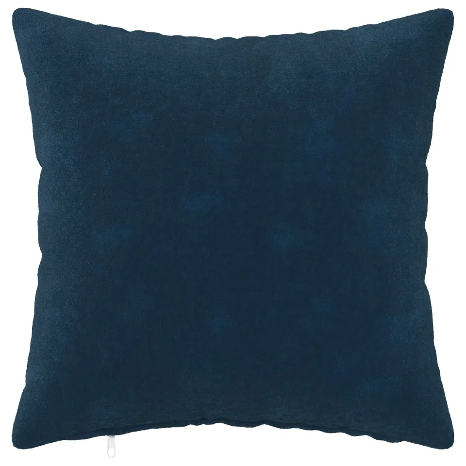 vidaXL Kussensloop 2 st HEERLEN Blauw 40 x 40 cm Microfiber Fleece