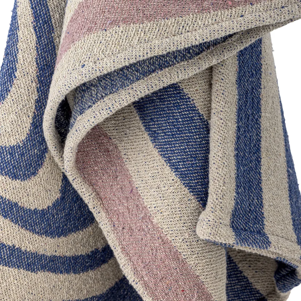 Bloomingville Arlie plaid blauw, foto 5
