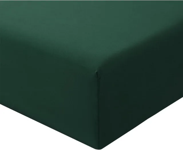 Gtb Dekbedovertrek 180x200 - Dekbedovertrek - Dekbed - Donkergroen - 200cm x 180cm x 1cm