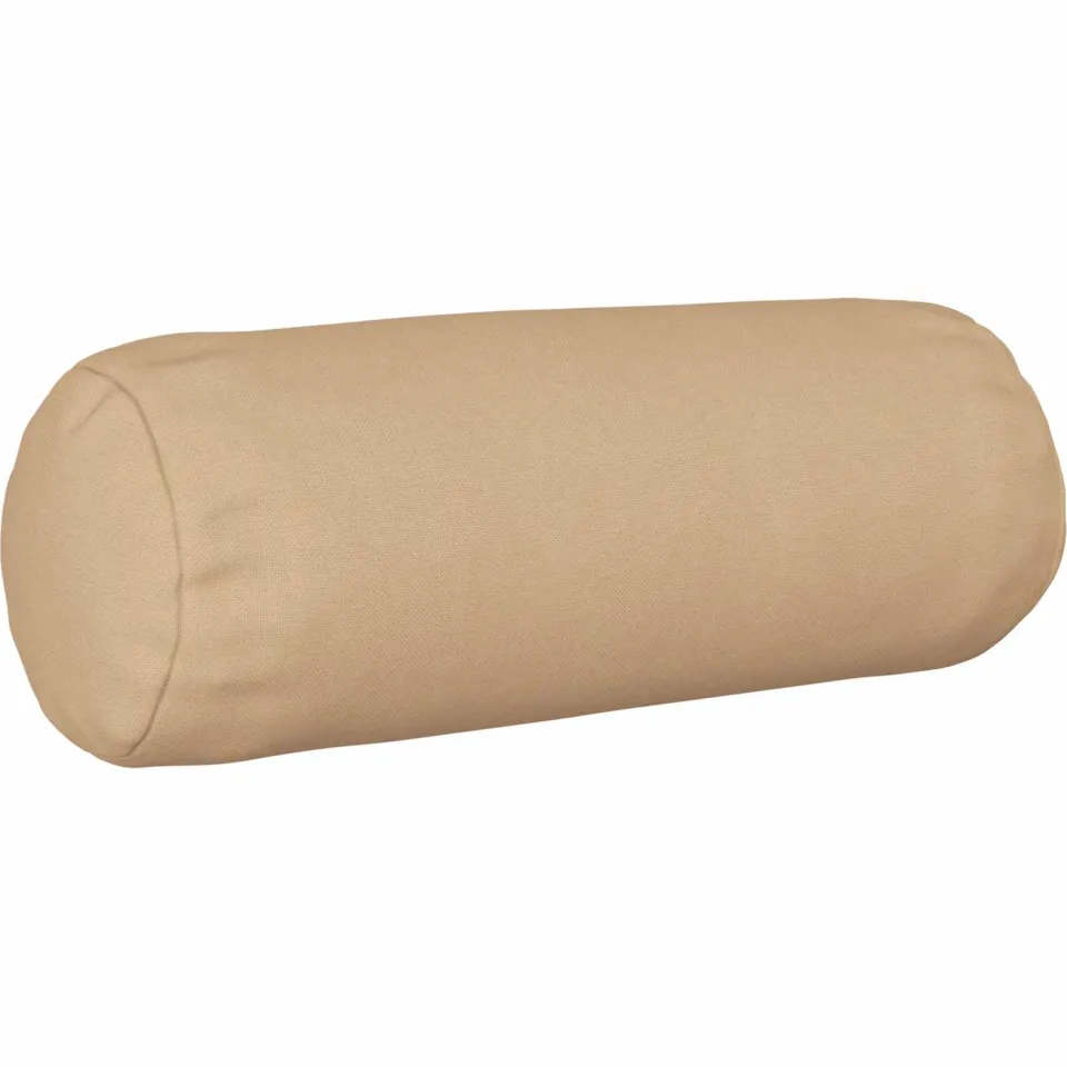vidaXL Kussensloop 6 st HEERLEN Crèmekleurig Dia. 15 x 40 cm Stof