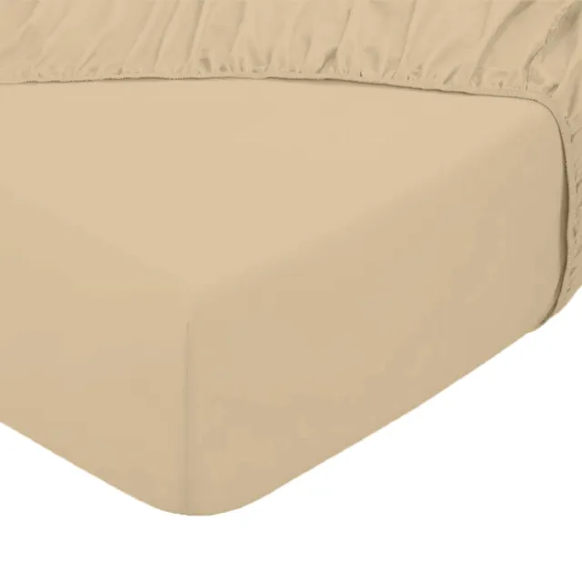 Happybed Villa Park - Dubbel Jersey Splittopper - Zand / 200x180