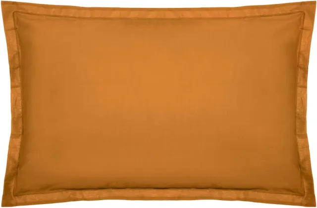 Atmosphera Katoen kussensloop - Set van 2 stuks - 50x70cm - Komijngeel