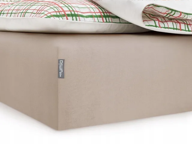 Mumla Cappuccino Katoenen Hoeslaken 60x120 cm - Met Elastiek - Ademend