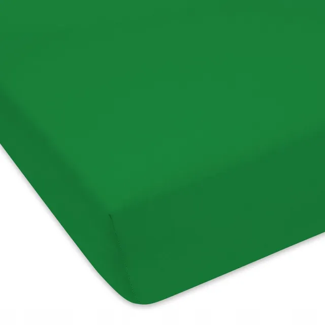 Designpremium Duurzaam Groen Jersey Hoeslaken Katoen 70x200 cm