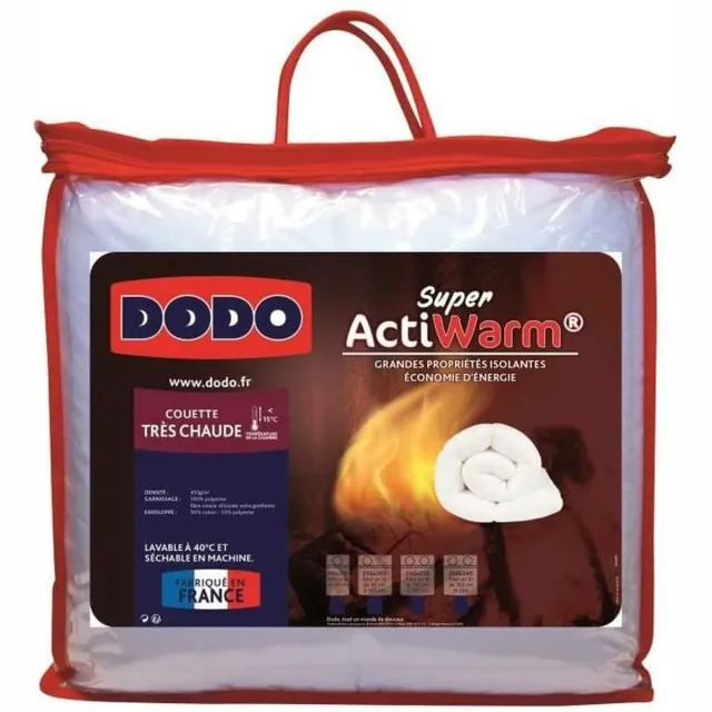 Dodo Dekbed DODO Super ActiWarm Wit 450 g/m² 220 x 240 cm 240 x 220 cm