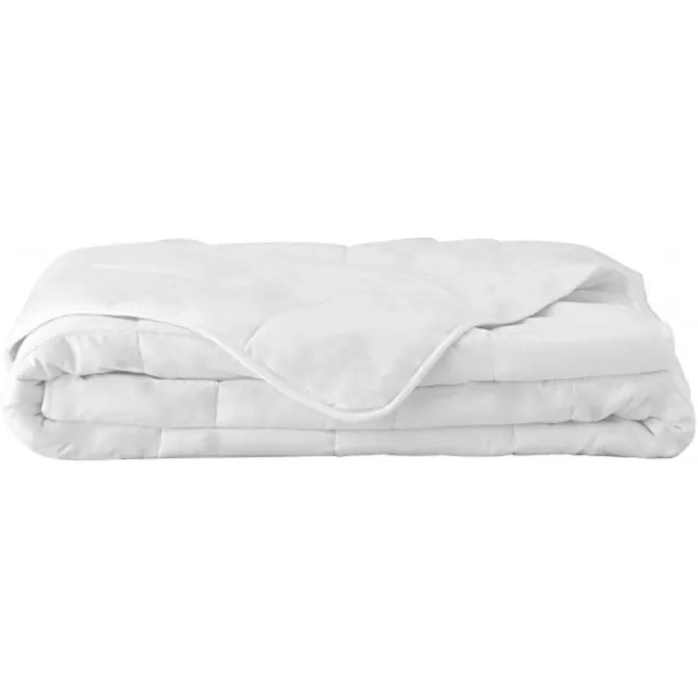 Home bedding Zomerdekbed -140x200 cm Eenpersoons 100% Katoen-Wit