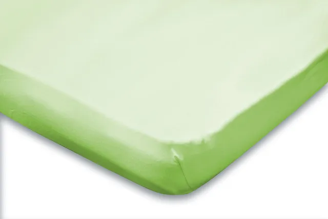 Eleganzzz Hoeslaken Topper Jersey Stretch - Lime - Hoeslaken 90x210/220cm - 100x200cm - Eenpersoons - 100% Katoen - Topper - Hoeslakens