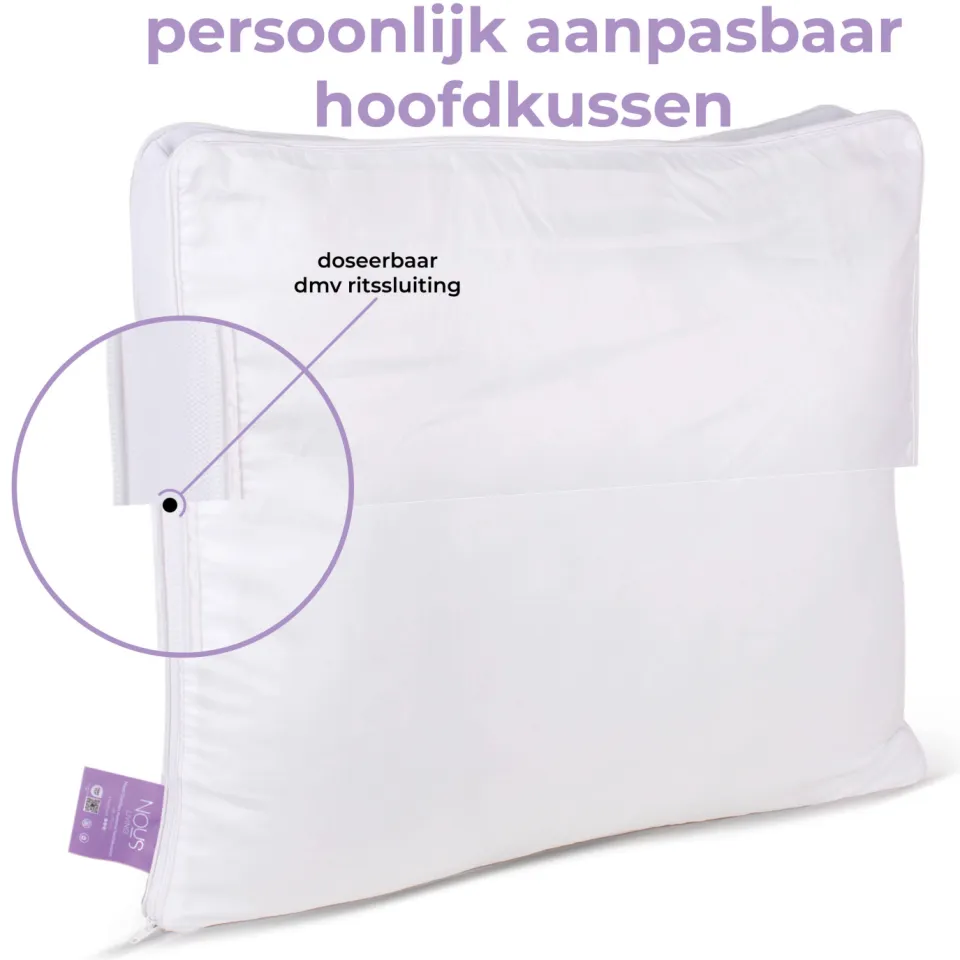 NOUS Living hoofdkussen persoonlijk aanpasbaar wit, foto 6