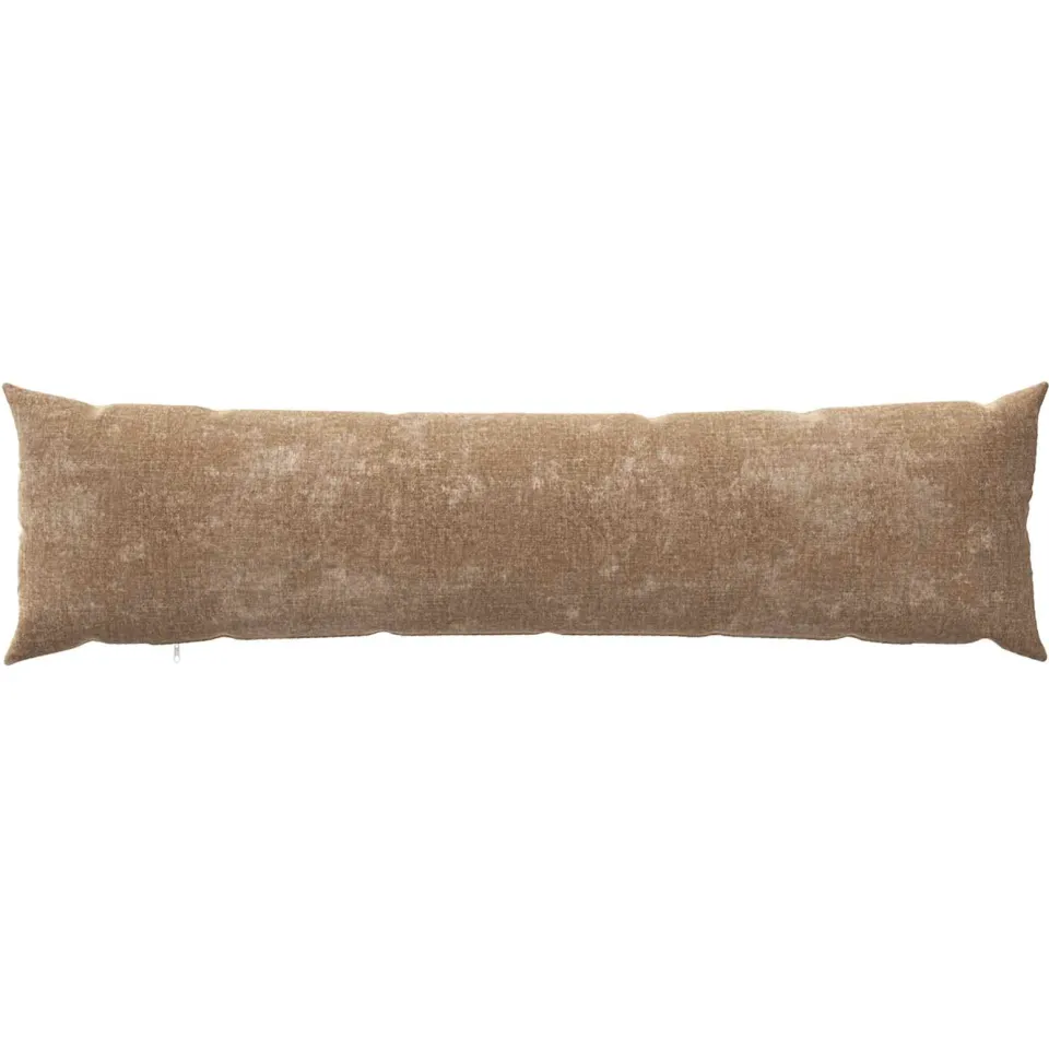 vidaXL Kussensloop HEERLEN Bruin 40 x 145 cm Chenille Stof