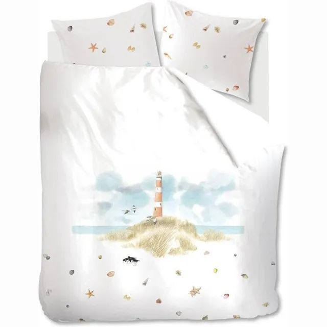 Marjolein Bastin Lighthouse Dekbedovertrek - Lits-jumeaux - 260x200/220 cm - Multi Wit