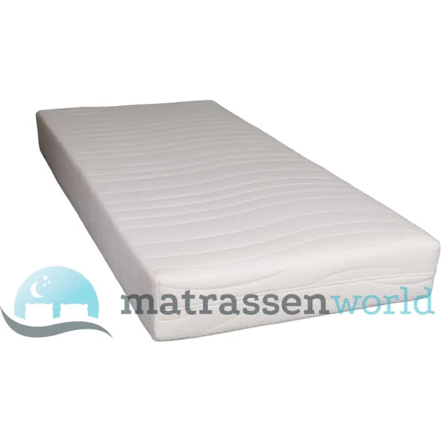 Nessa® Matrashoes met rits 80x200 Dikte c.a 21cm Wit