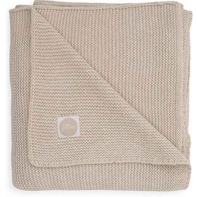 Jollein Basic knit wiegdeken nougat Beige