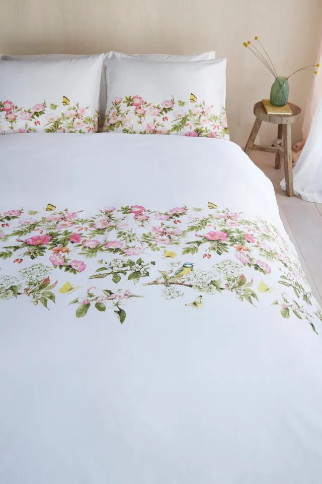 Marjolein Bastin Rozentuin dekbedovertrek - Lits-Jumeaux XL - 260x200/220 - Multi
