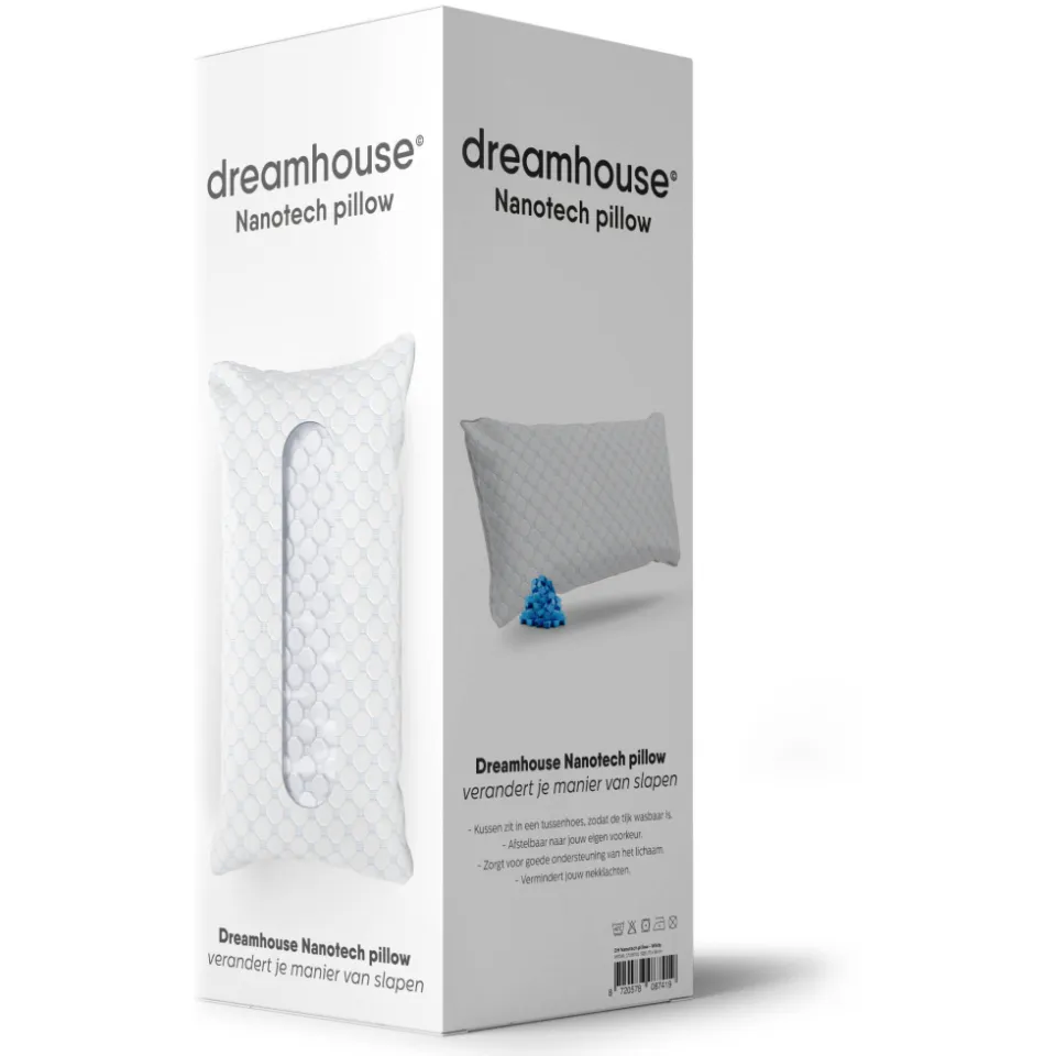 Dreamhouse Nanotech hoofdkussen wit, foto 5